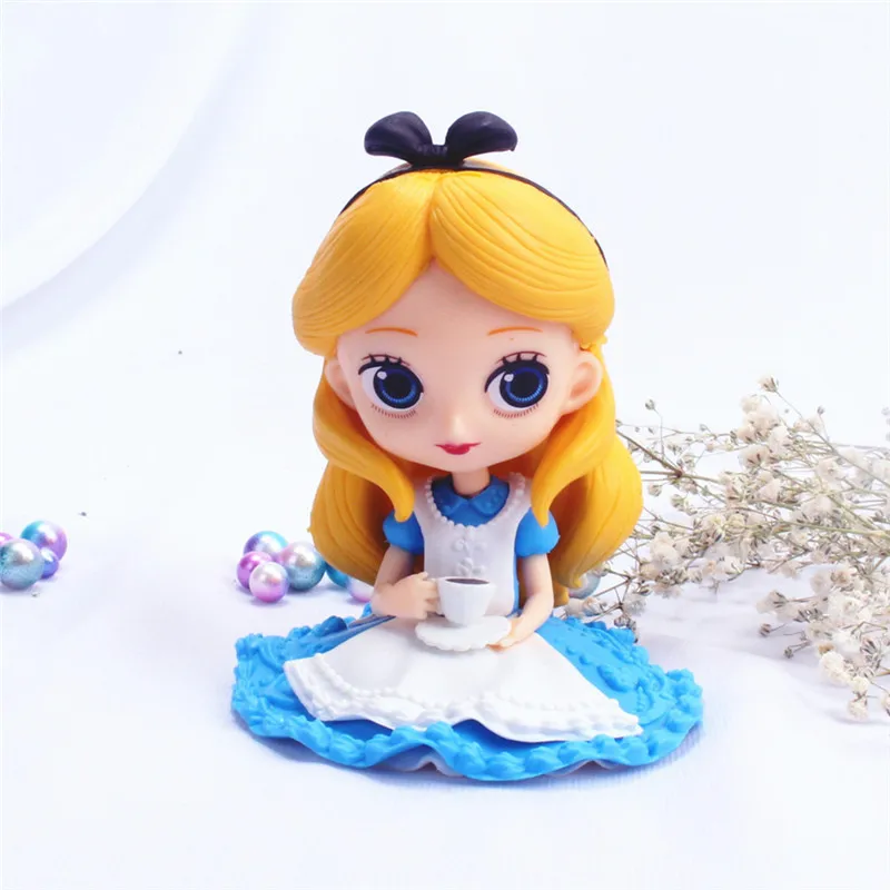 Фигурки принцесс Disney 6 видов Q Posket игрушки куклы Тиана Белоснежка Рапунцель