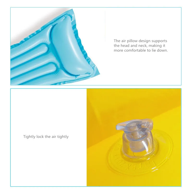 

Summer Hot Sale Pvc Material Fluorescent Floating Row Surfboard Inflatable Floating Row Leisure Water Toys Swimming Kick Board