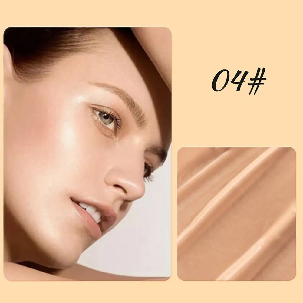 

Full Cover 4 Colors Liquid Concealer Makeup Eye Dark Circles Cream Face Corrector Waterproof Make Up Base Cosmetic