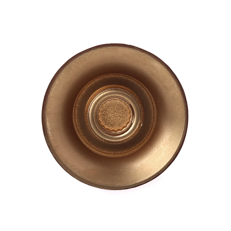 1pc Knob Button Bell Shape Guitar Tone Volume Control For LP Parts Coffee Golden | Спорт и развлечения