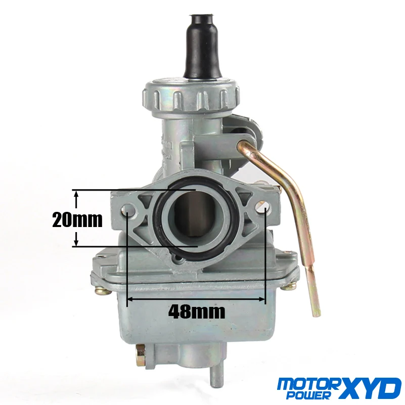 Карбюратор для мотоцикла PZ20 КАРБЮРАТОР 20 мм квадроциклов 50 куб. См 70 90 125 карт SUNL