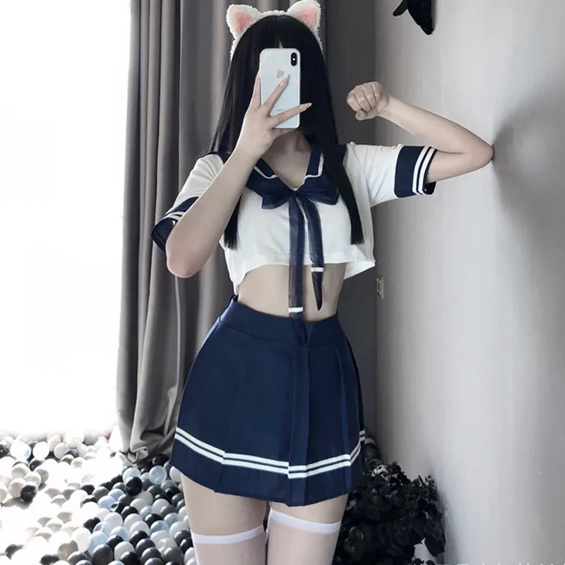 

Piaoza забавное нижнее белье пикантный костюм чистая Студенческая сценическая форма для выступления комбинация порно Экзотическая одежда