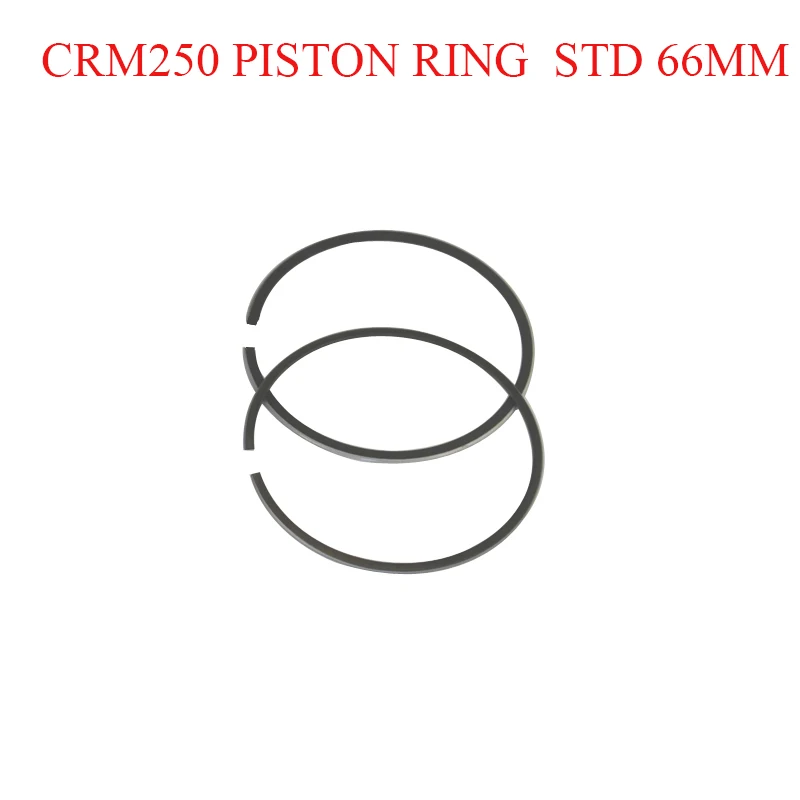 Детали цилиндра мотоцикла комплект поршневых колец Набор для Honda CRM250 + 100 размер