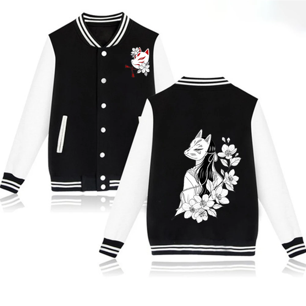 

New 2020 Anime Japanese Style Autumn And Winter Jacket Mens Female Fans Casual Baseball Jacket