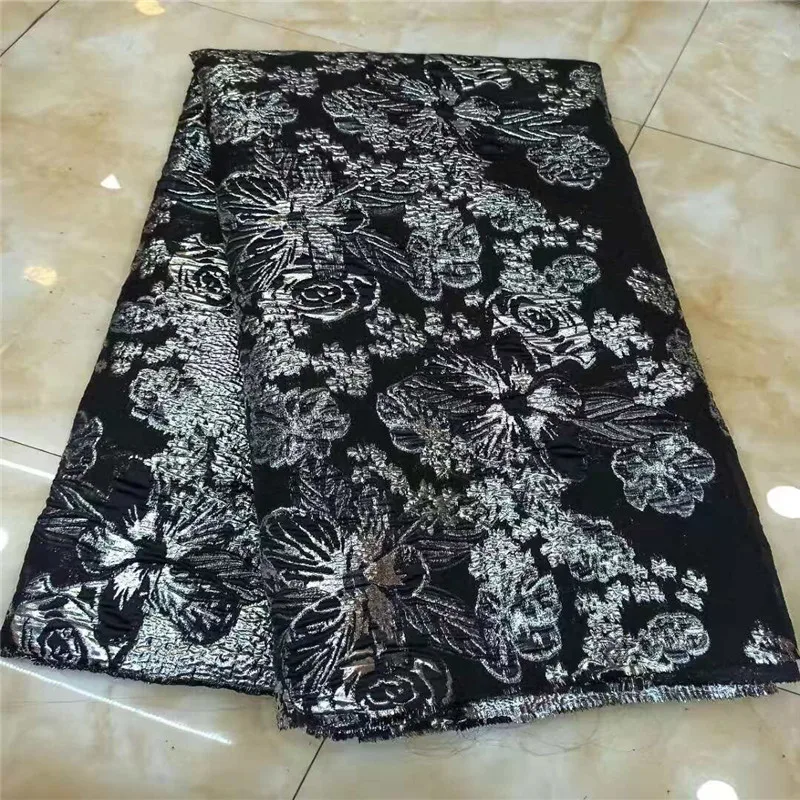 

Embroidery Leaves Organza Pattern Lace with Sequins Hot Sale African French Tulle Mesh Lace Fabric Sequins Lace Fabric for Brida