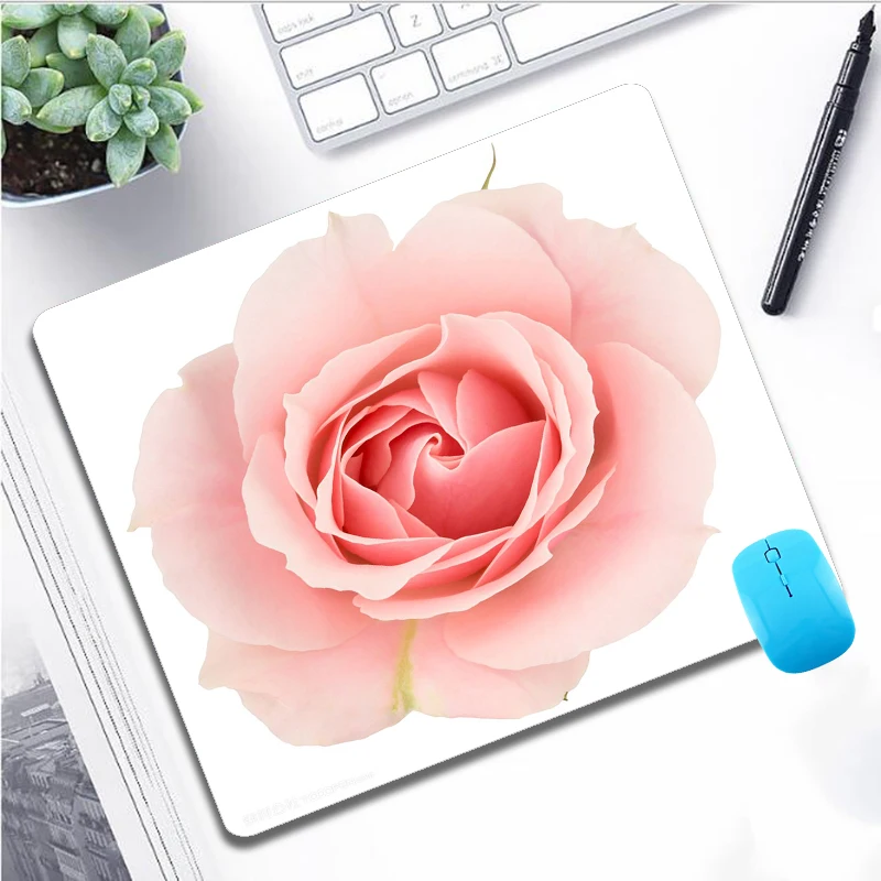 Mairuige рекламный русский яркий цветок розы маленький коврик для мыши игровой