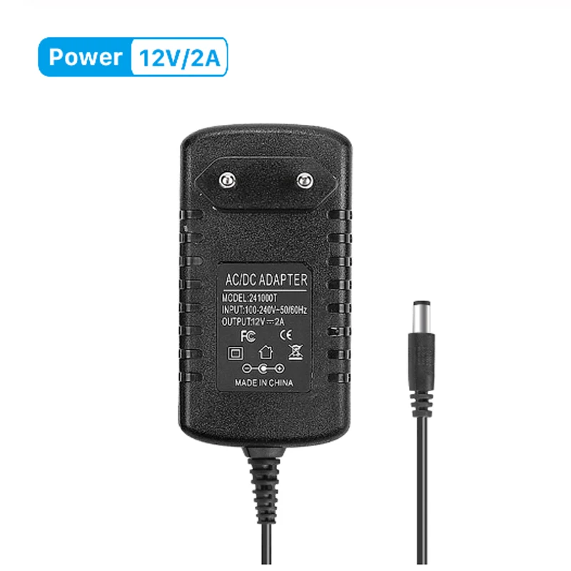 DC 12 V 2A блок питания DC12V адаптер трансформатор AC 110V 220V 240V к вольт конвертер для CCTV