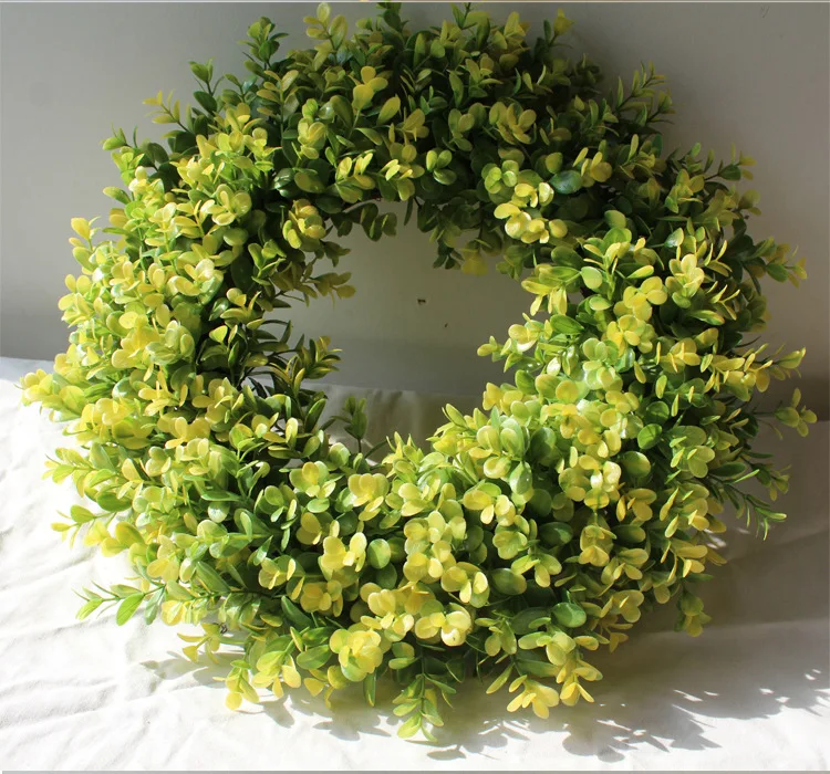 Венок для передней двери деревянные палочки Висячие Настенные окна украшение