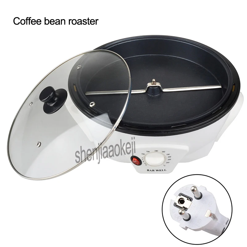 small home coffee roaster coffee beans roaster machine electric mini non-stick coating baking tools household Grain drying CE CB