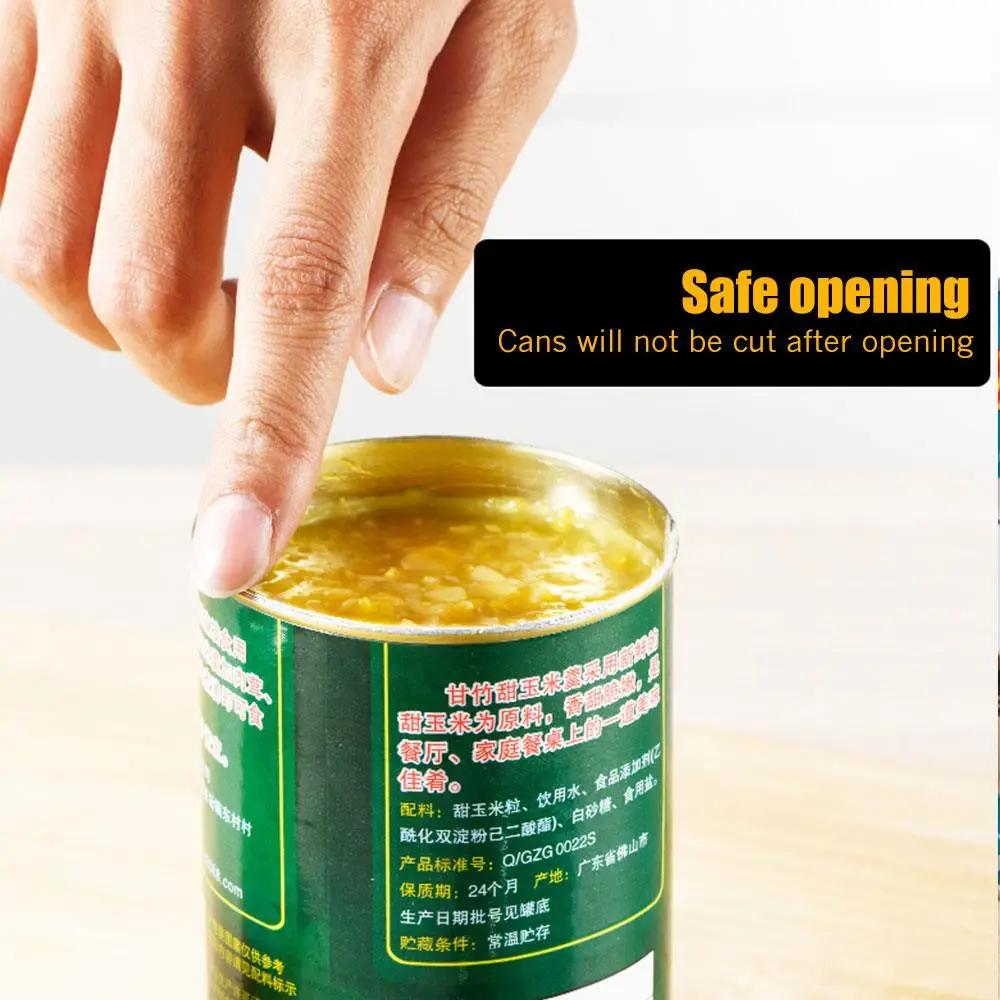 Сверхмощный инструмент для открывания консервных банок из нержавеющей