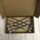 2 шт.компл. лапа когти 1:1 лезвие косплей реквизит супер герой 25 см модель оружия игрушка в подарок