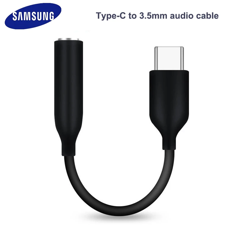 Кабель для наушников Samsung с разъемом USB Type-C 3 5 адаптер AUX мм Galaxy S20 Plus Ultra Note 10 A8S A90 A60 |
