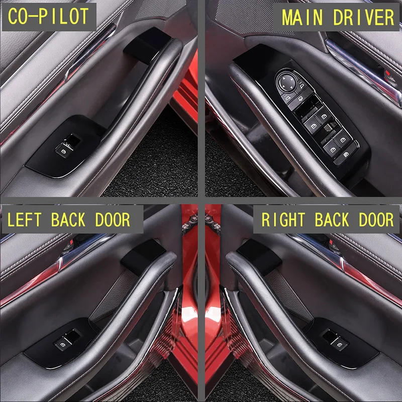 Автомобильное стекло панель переключения переключатель окна крышка украшения