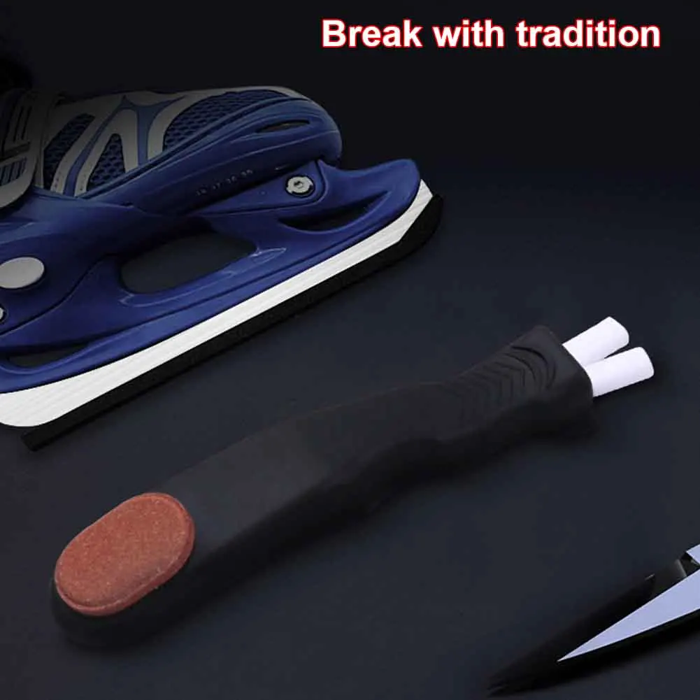 

Quick Repair Wear Resistant Hockey Shoe Grinding Tool Hand Held Easy Use Blade Edges Accessories Ice Skate Sharpener Ceramic Rod