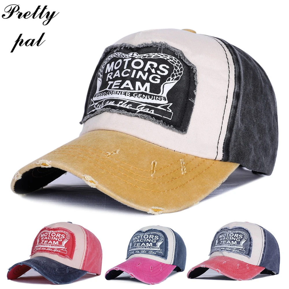 Мотоцикл патч Бейсбол Кепки s летние Для женщин Мужская кепка для гольфа с