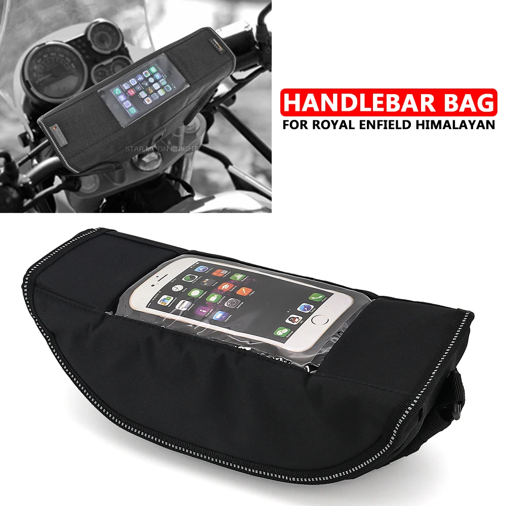 

Fit For Royal Enfield Himalayan Motorcycle Accessories Waterproof Bag Storage Handlebar bag Travel Tool bag