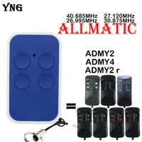 for allmatic akmy2 26 995mhz 30 875mhz gate remote control allmatic akmy4 clone garage door controls 27 120mhz 40 685mhz