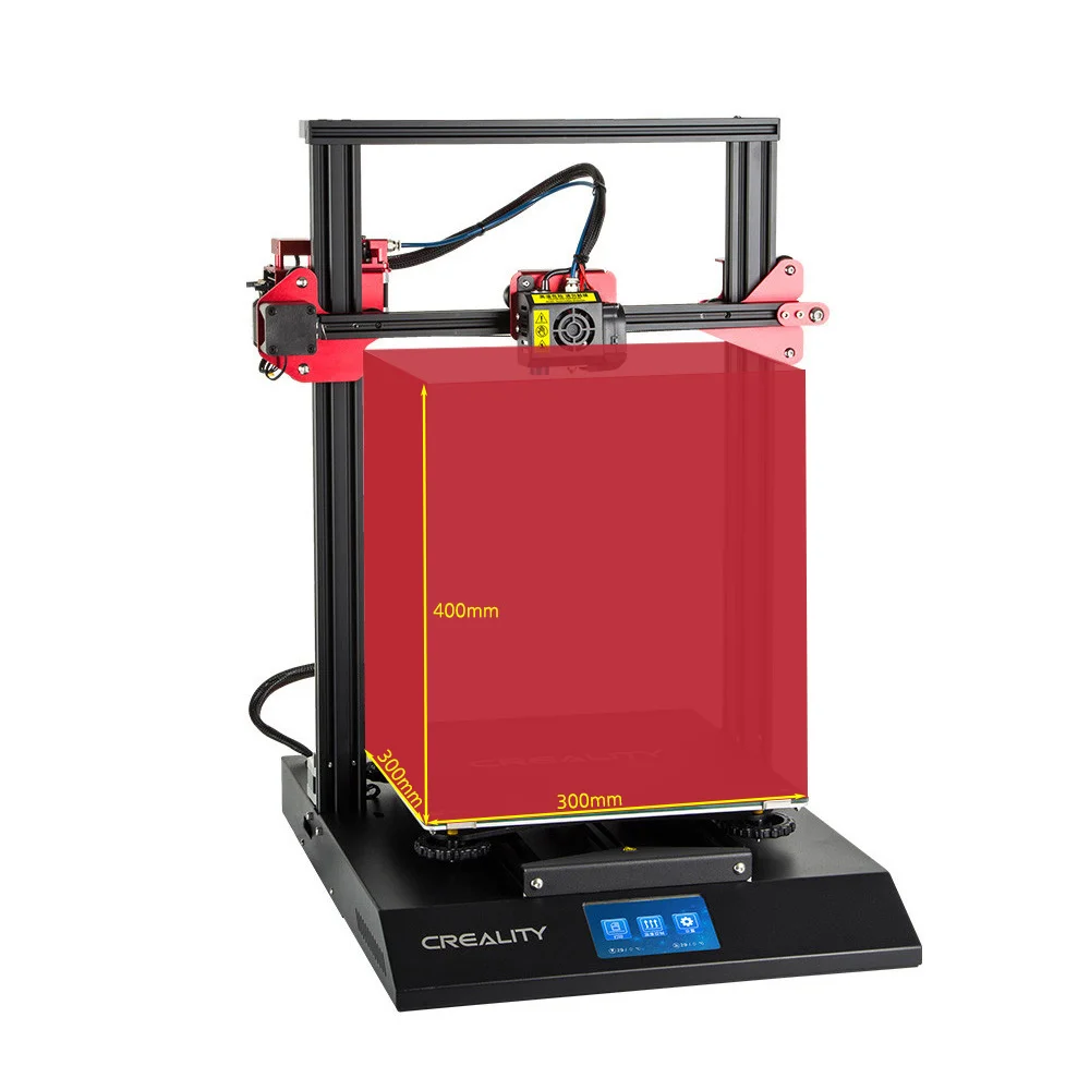 3D Printer CREALITY CR-10S Pro Upgraded Auto Leveling DIY Self-assembly Kit 300*300*400mm Large Print Size LCD Touchscreen