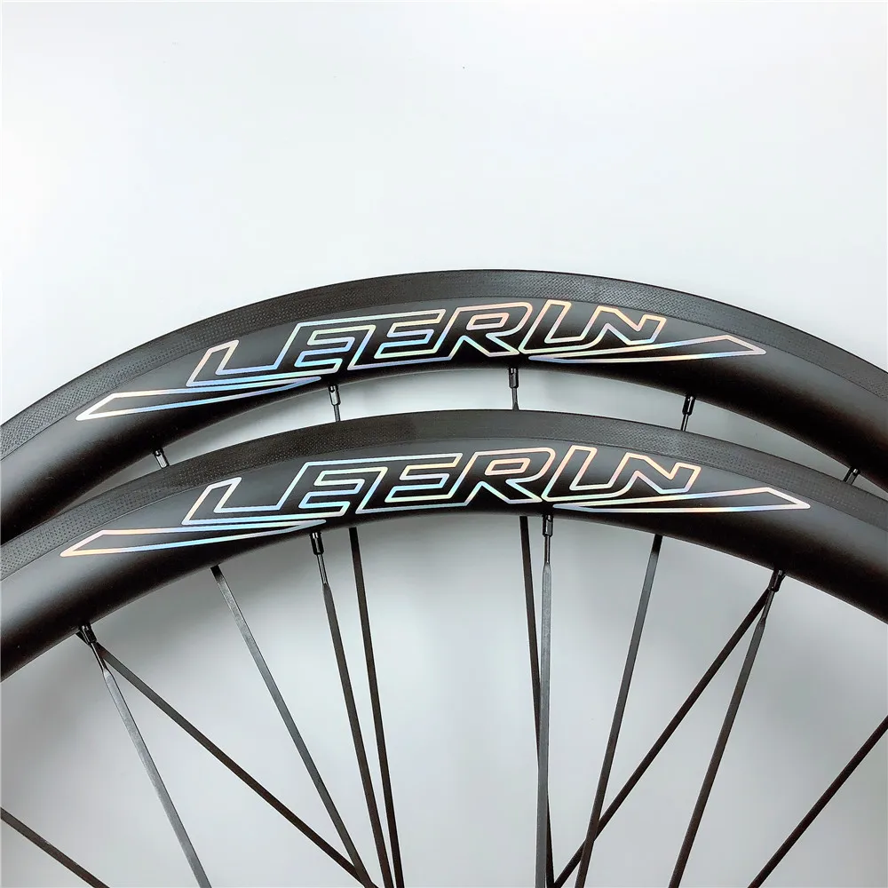 Top Sale Ultra Light 700c 38mm 50mm Carbon Wheels Clincher Tubular Tubeless with SAPIM Spokes Ceramic Bearing Hub for Road Bike | Спорт и