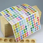 756960 шт. Этикетки для эфирных масел пустые наклейки с предварительной печатью яркие духи бутылки эссенции круглые наклейки для этикеток