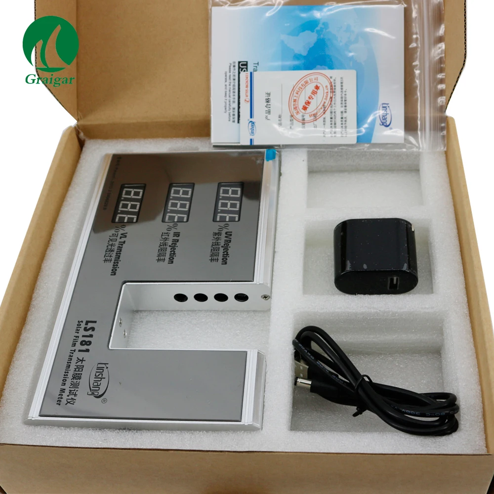 LS181 Solar Film Transmission Meter UV Rejection Tester IR | Инструменты