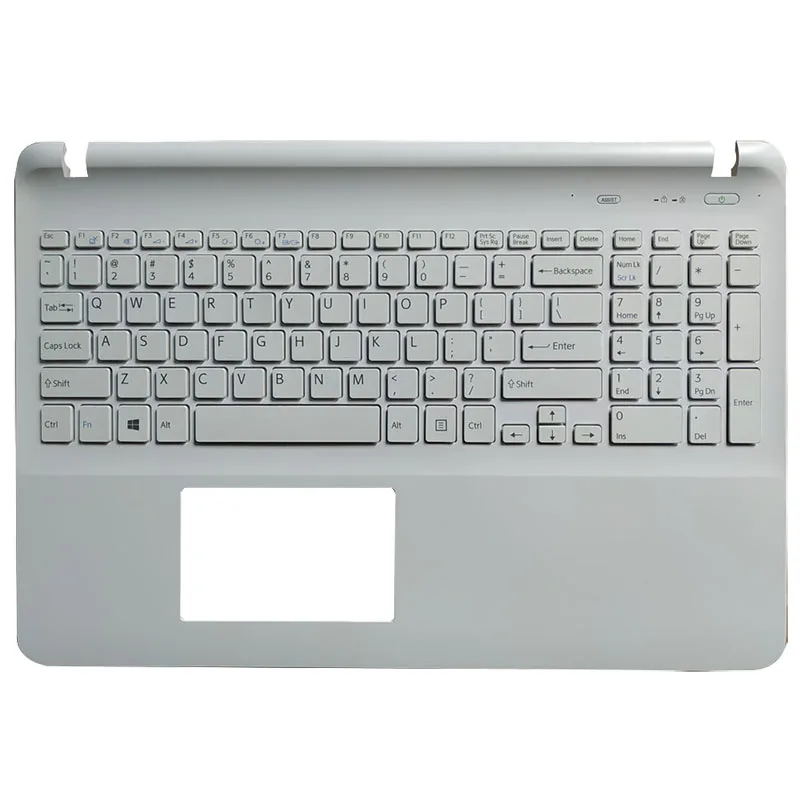 Клавиатура для ноутбука sony Vaio SVF152A29M SVF152a29u белая клавиатура без сенсорной панели |