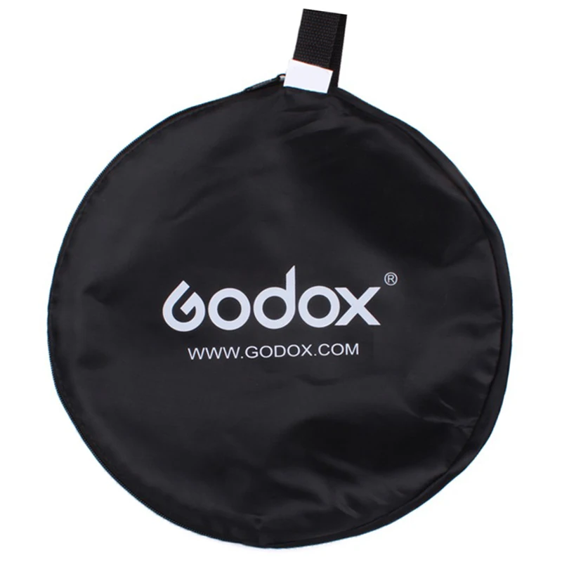 Godox 2 in 1 100*150cm Portable Collapsible Lighting Oval Photography Reflector for Studio Multi Photo Disc Diffuers Gold Silve |