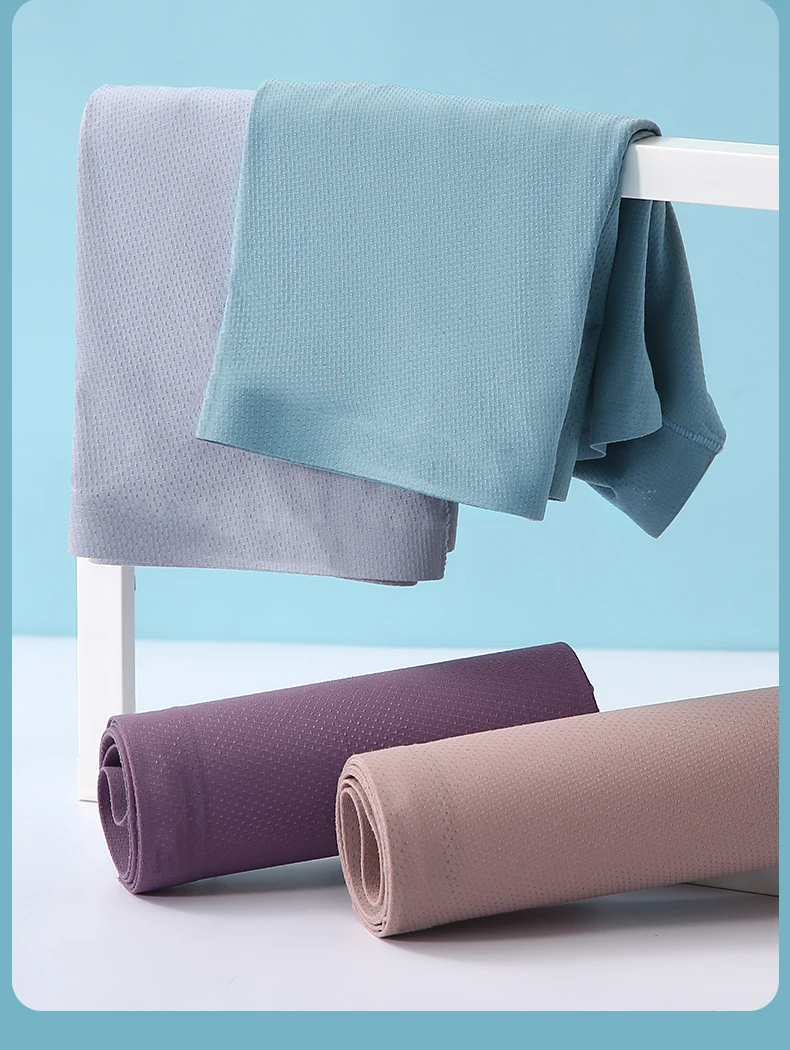 4Pcs/Pot 2021 Men Underwear Flat Pants Silk Dry Men's Boxer Network Port Mesh Comfortable and Light Breathe Freely