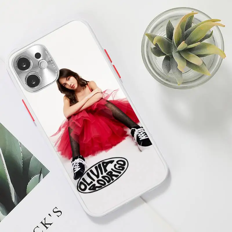 

Olivia Rodrigo new song Good 4 U Phone Case For iPhone 12 11 Mini Pro XR XS Max 7 8 Plus X Matte transparent White Cover