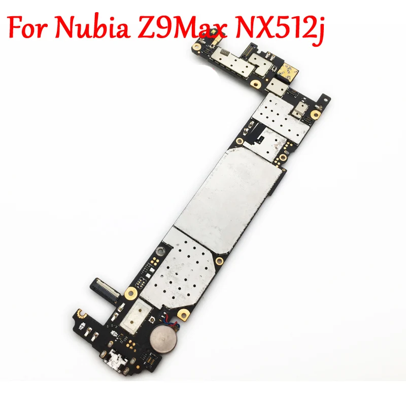 Протестированная Полная работа разблокировка материнская плата для zte Nubia Z9 Max NX512j 2 ГБ+ 16 ГБ с маленькой камерой логическая схема электронная панель FPC