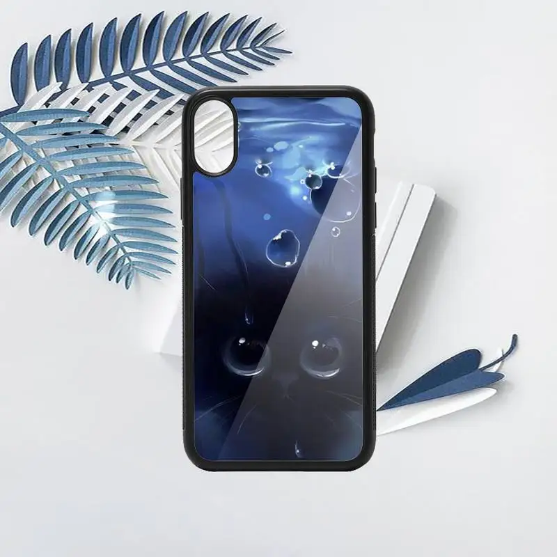 

Cute Animal Cat painting Phone Case PC for iPhone 11 12 pro XS MAX 8 7 6 6S Plus X 5S SE 2020 XR