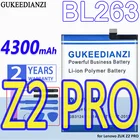 Аккумулятор GUKEEDIANZI BL263 4300 мАч для Lenovo ZUK Z2 PRO Z2pro