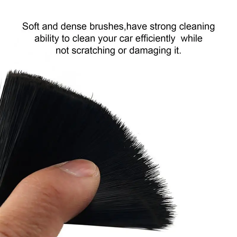 

2021 9pcs Car Interior Cleaning Brushes Kit Car Detail Brush Set Contains 5 Nylon Detail Brushes 3 Wire Brushes 1 Dust Brush