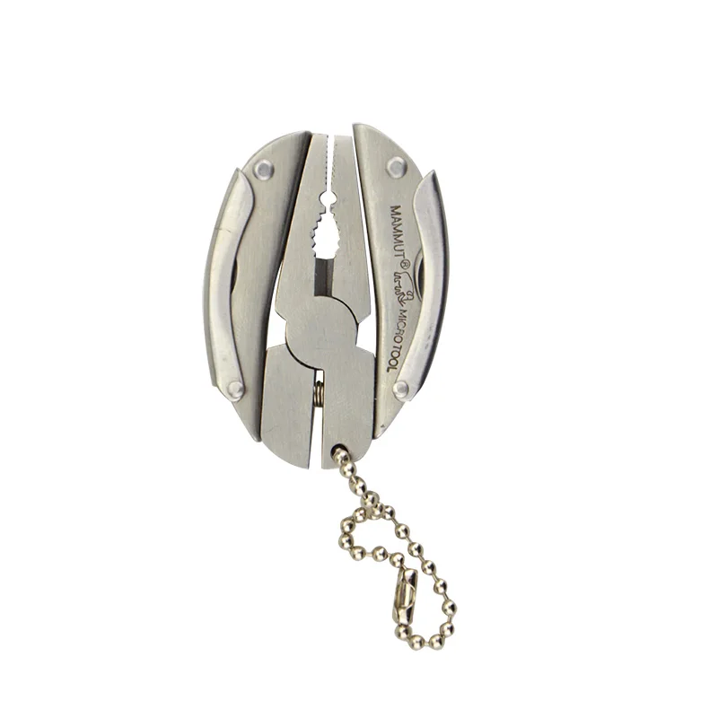 Плоскогубцы многофункциональный инструмент складной карманный открытый