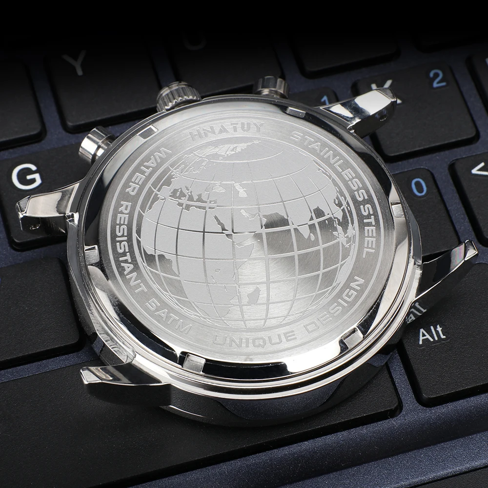 Часы наручные Hnatuy Мужские кварцевые спортивные брендовые роскошное движение