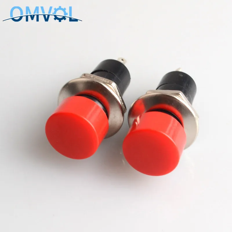 Самоблокирующийся и мгновенный Мини кнопочный переключатель 12 мм | Обустройство