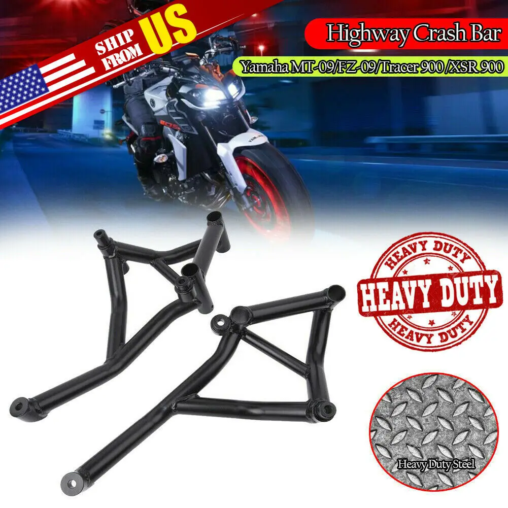 MT09 FZ09 трюк клетка защита двигателя мотоцикла аварии бар Бампер протектор для Yamaha