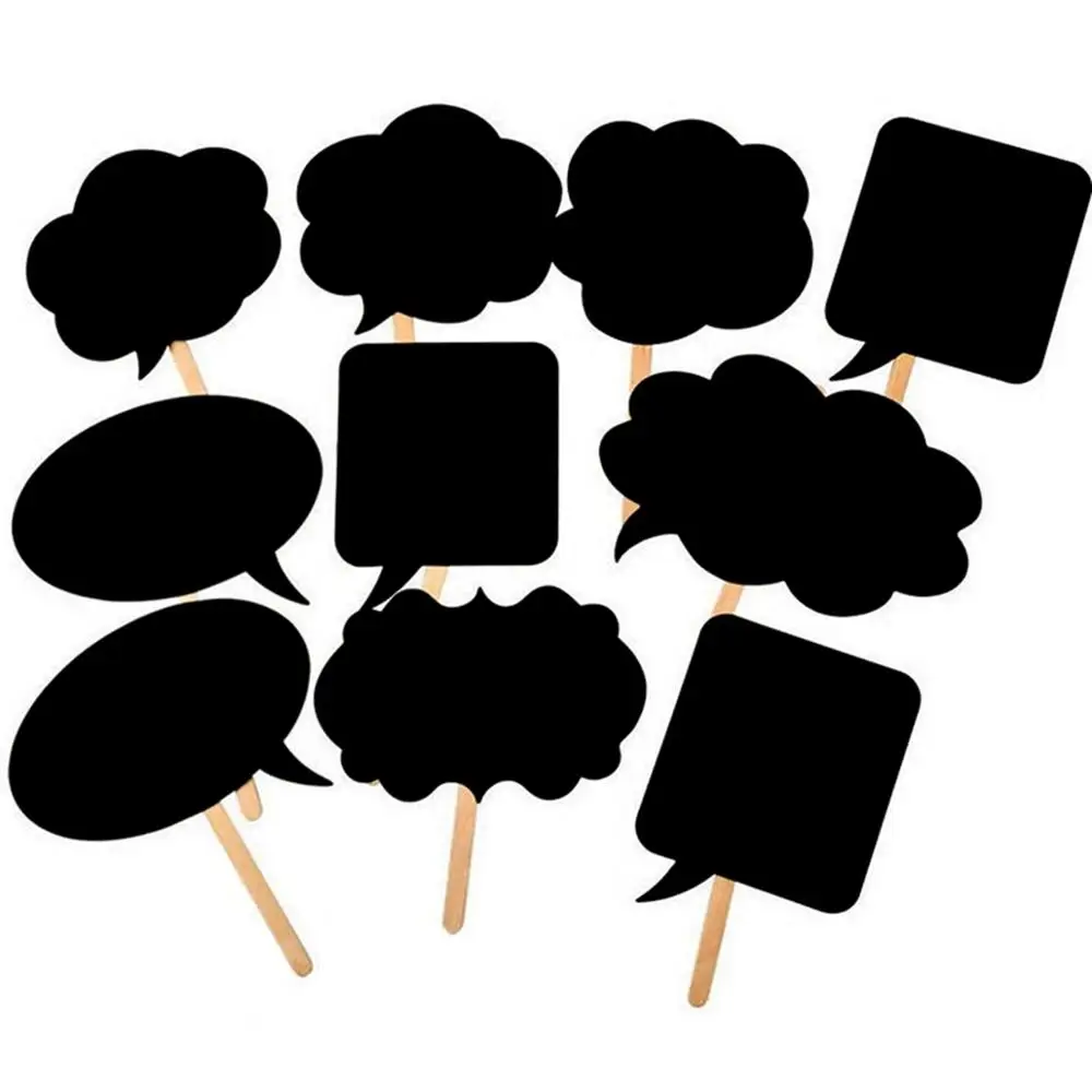 10pcs black props QIFU ко дню рождения для взрослых украшения для свадебных мероприятий команды, с надписью "Bride To Be" Декор курица вечерние свадебные душ девичник вечерние украшения - Цвет: 10pcs black props