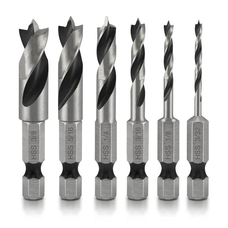 

Stubby Twist Drill Bits Set with 1/4-inch Quick Change Hex Shank for Home Daily Decoration Maintenance High Hardness New