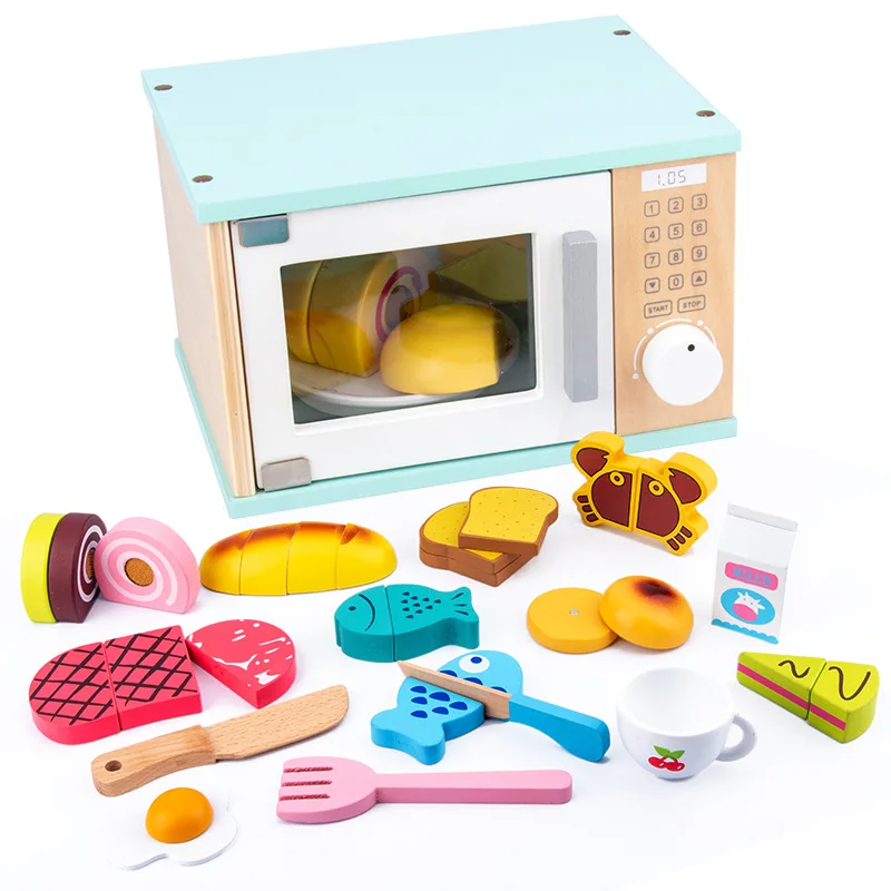 Play House Toys Children's Simulation Kitchen Microwave Suit | Игрушки и хобби