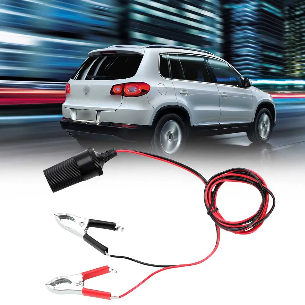 Гнездовая розетка для аккумуляторов 12 В 15A автомобильный Клеммный Зажим