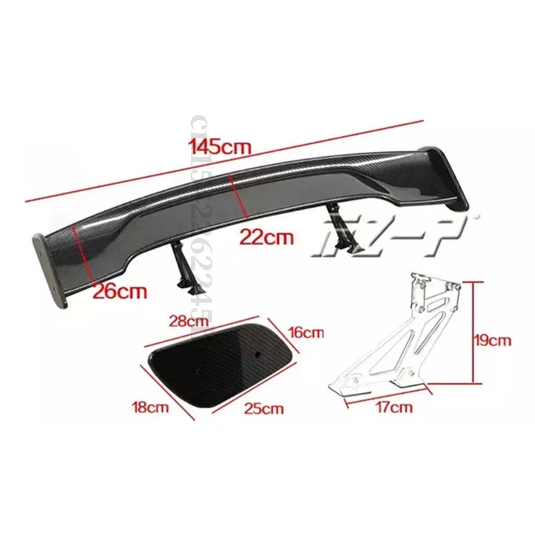 Крыло гоночного седана универсальные крылья автомобильные аксессуары