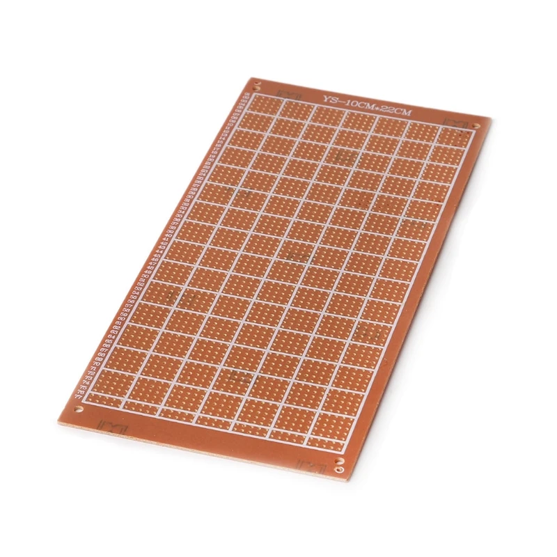 5x универсальная бакелитовая пластина DIY Прототип PCB прямоугольник отверстие