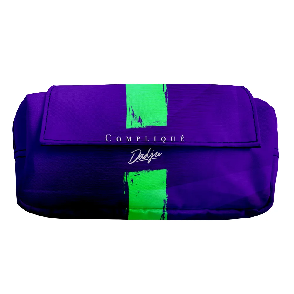 

Kawaii New Dadju Merch 3D Print Women Simple Double Layer Storage Bag Lady Bag Cute Cosmetic Bag Child Stationery Pencil Bag