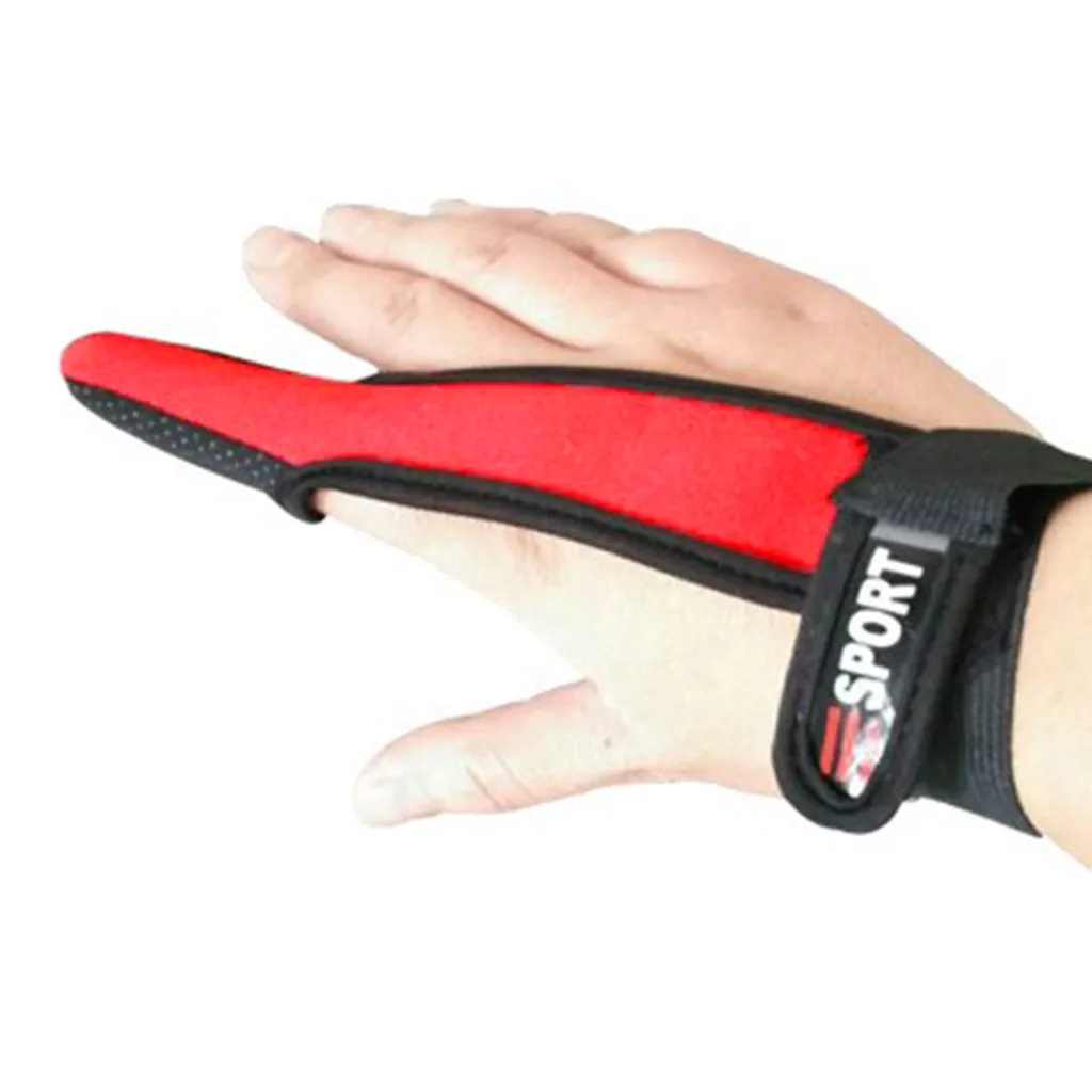 Нескользящая спиннинговая рыболовная перчатка с одним пальцем защита для ловли