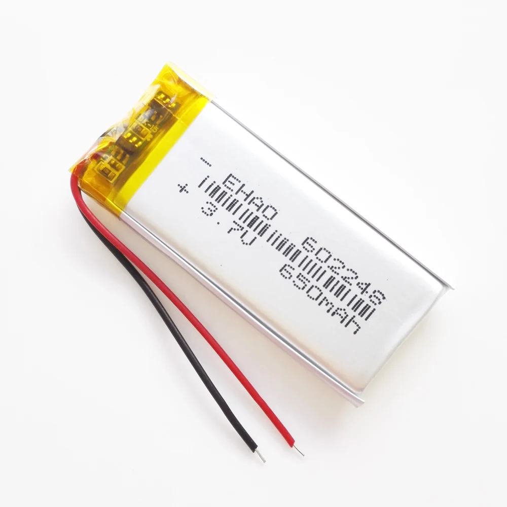 602248 3 7 V 650mAh батарея литий полимерная LiPo аккумуляторная для Mp3 GPS Vedio игры 6*22*48 мм