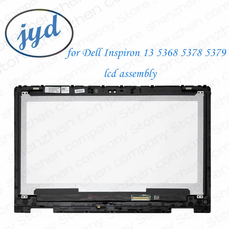 Для DELL Inspiron 13 5368 5378 5379 7378 7368 ЖК дисплей Экран + сенсорный экран дигитайзер в сборе
