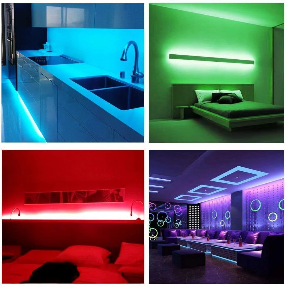 Светодиодная LED лента SimpleShop c различными режимами работы многоцветная RGB с