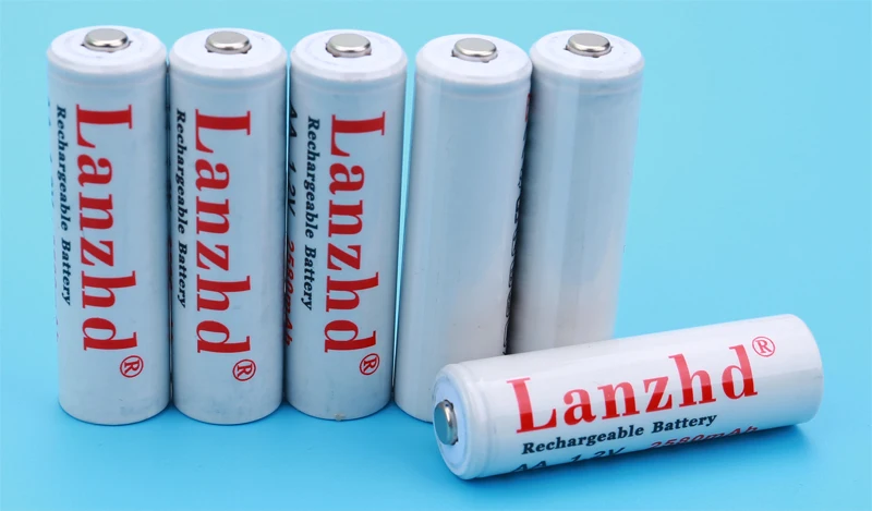 4 шт AA 1,2 V перезаряжаемые батареи AA 1,2 V литиевая батарея Pro AA 2580mAh 1,2 V Ni-MH для игрушка-фонарик предварительно разогретый аккумулятор 2A