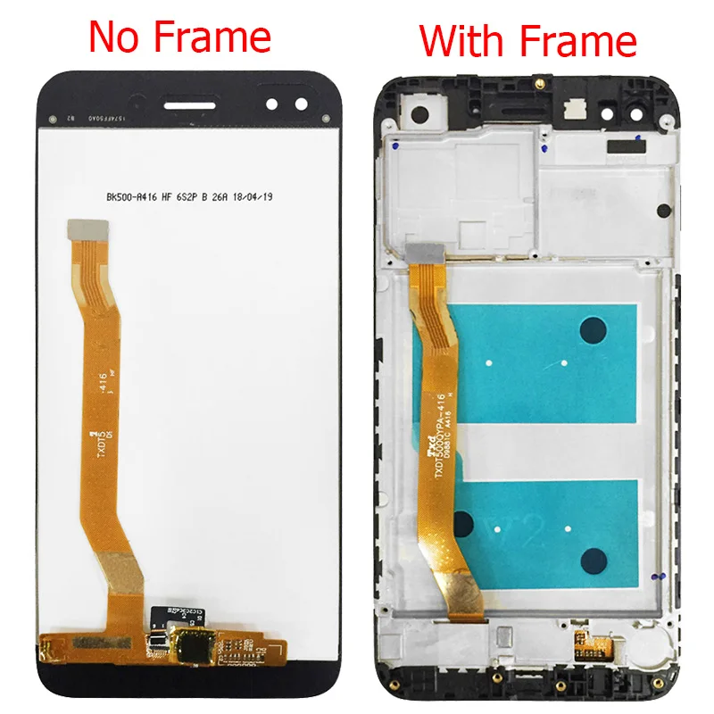 Оригинальный ЖК дисплей с рамкой для Huawei Y6 Pro 2017 5 0 дюйма P9 Lite Mini сенсорным экраном